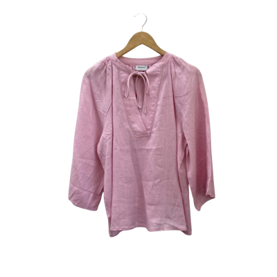 Sussan Womens  Size 14 3/4 Sleeve Top Pink  