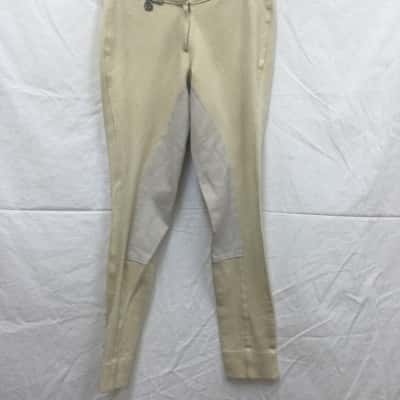 Dublin Womens Size 12 Cream Jodhpurs 