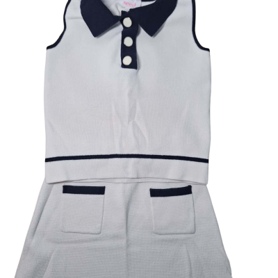 Seed Heritage Kids Button Knit Top and Matching Skirt - size 2 