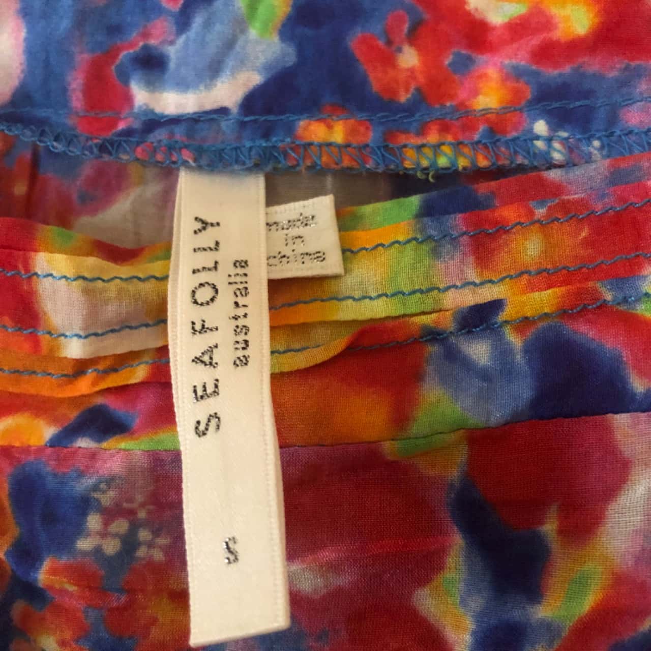 Seafolly Size S Floral Kaftan