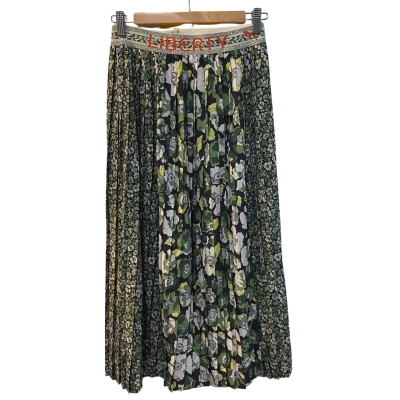 Puma Liberty Maxi Skirt Green Floral Size XS