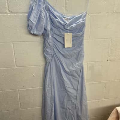 All about may Womens light blue dress
