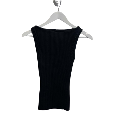 Sheike Womens  Size 8 Sleeveless Top Black  