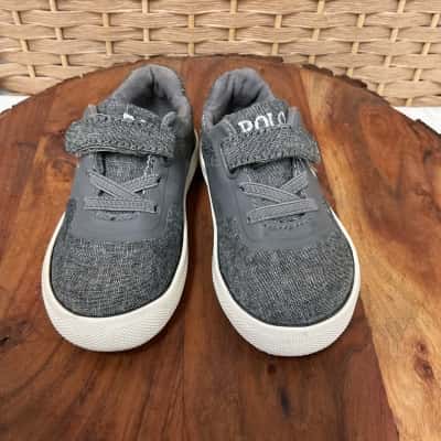 Kids Polo Ralph Lauren Boys Sneakers Shoes Unisex Slip-on 