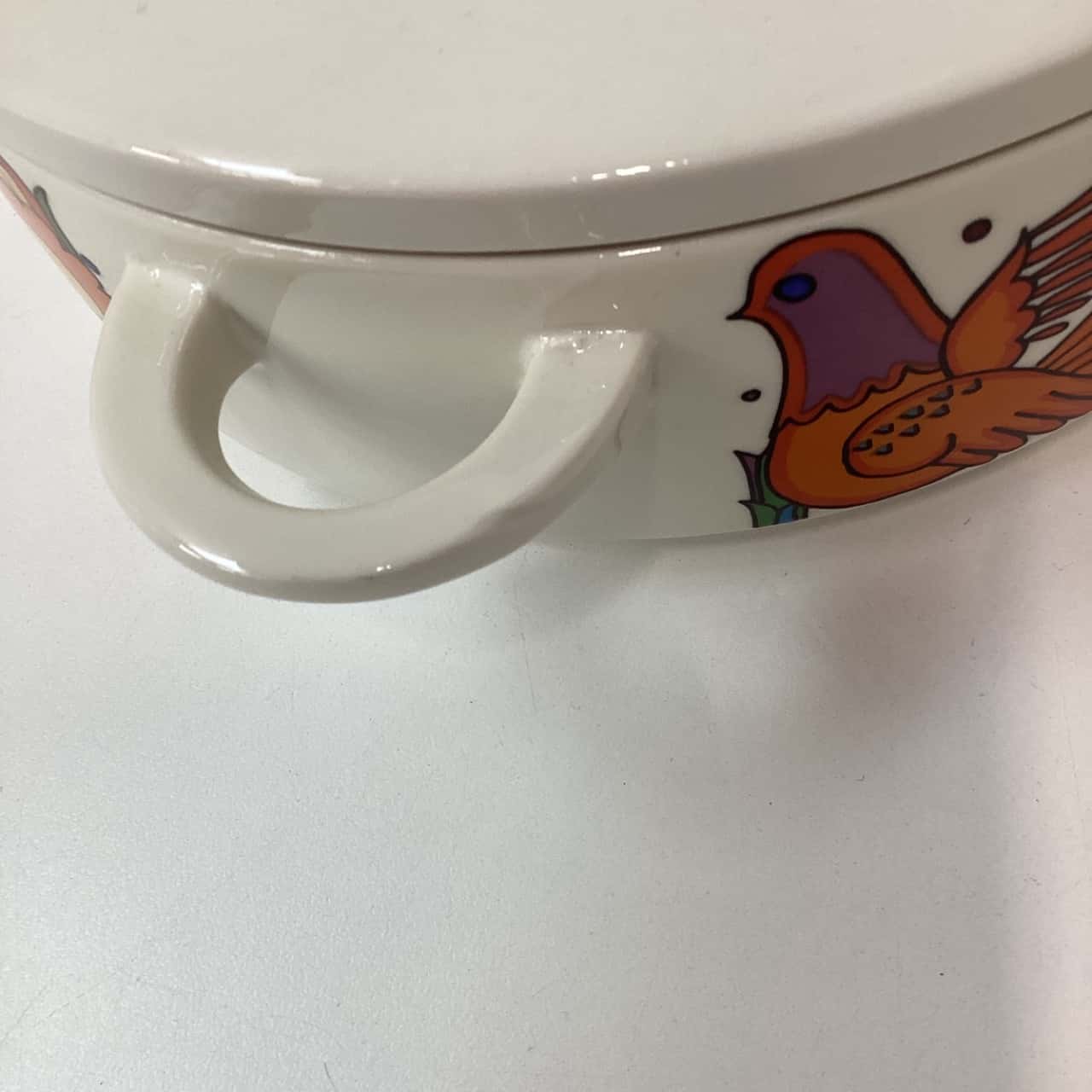 Pot de casserole vintage Villeroy & Boch Acapulco Enamelware Sauce - France