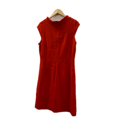 Hobbs Womens Dress Size 14 Red Wool and Viscose Blend