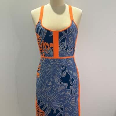 Sass & Bide Womens  Size L Bodycon Dress / Midi Dress Multicoloured 