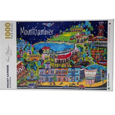 1000 pce Jigsaw Puzzle of Mount Gambier, SA