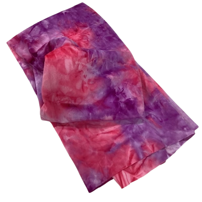 Super Soft Pink / Purple Fabric Feels Like Fu 100 x 90 cm                 F1