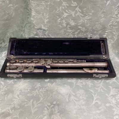 Vintage Silver-plated Student Model Flute