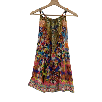 Camilla Kids  Size 8 Dress Multicoloured with Rhinestones 