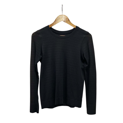 Lululemon Womens  Size S Long Sleeve Top Black  