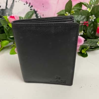  BE BLACK genuine leather Mens Wallet 
