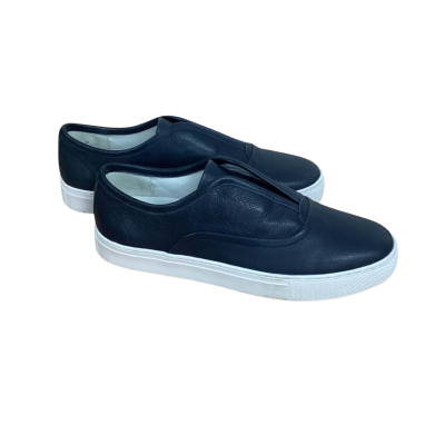 Trenery Womens  Size 36 Navy Blue Leather ‘Lacey’ Sneakers 