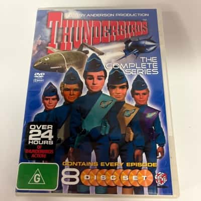 Gerry Anderson Complete Series, The Thunderbirds DVD Set of 8 Discs