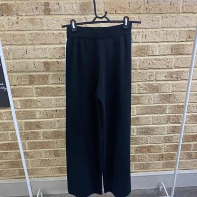  Womens Billy j Newport black & white pants Size S 