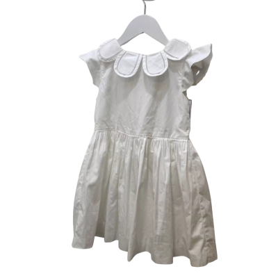 Jacadi Paris Kid's Size 3 White Dress 