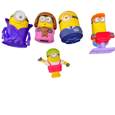 Bundle of 5 Minions figurines