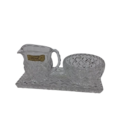 BOHEMIA CRYSTAL 3 PIECE