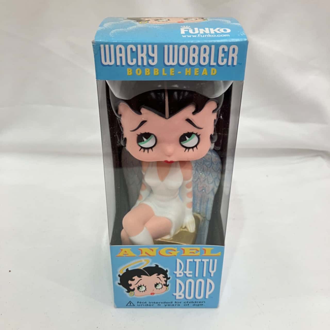 2007 BETTY BOOP ANGEL FUNKO VINYL WACKY WOBBLER BOBBLE HEAD