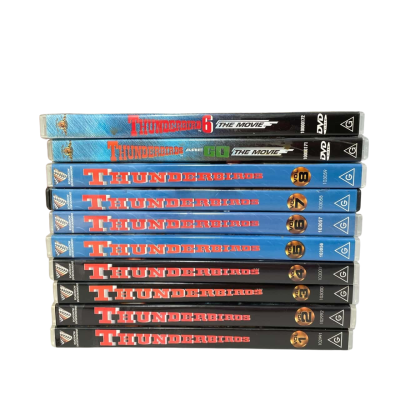 Thunderbirds DVDs x 18