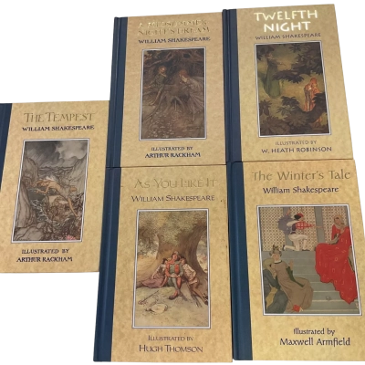 Twelfth night, + 4 other books 