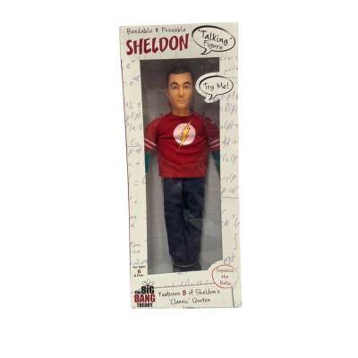 The Big Bang Theory 17” Bendable and Posesble Talking Sheldon Figure