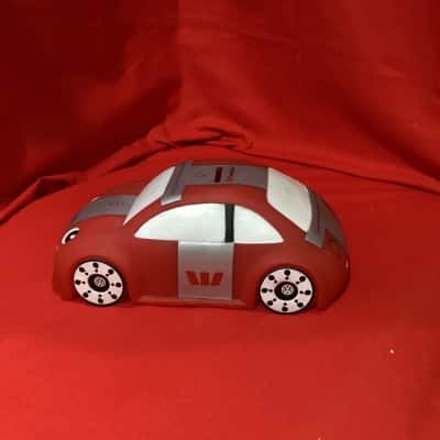 Money Box - Westpac Red Volkswagen Beetle