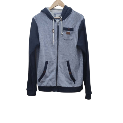 Billabong Unisex  Size 16 Hooded Jacket Grey 