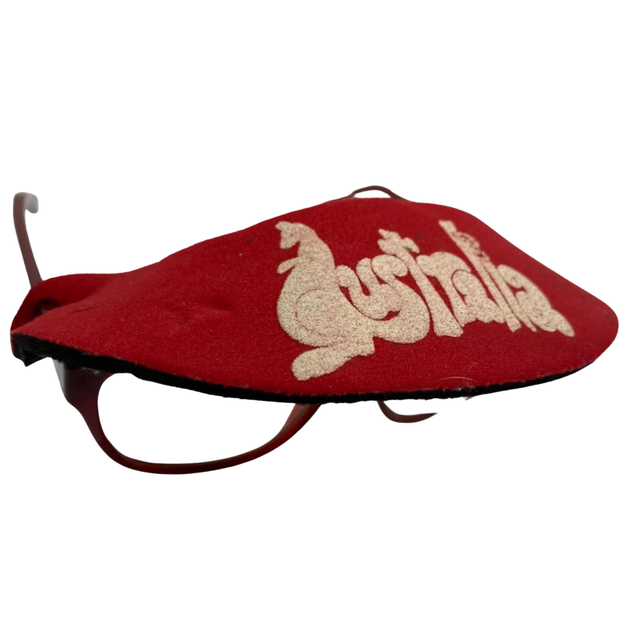 Quirky 1970s Australian Kids Souvenir Sunglasses Peak Attachment