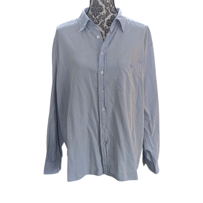 R.M. Williams Mens  Size L Long Sleeve Shirt Blue 