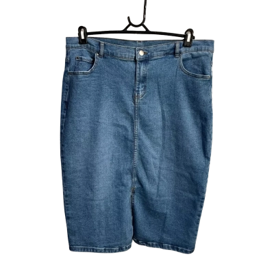 Katies Womens  Size 18 Denim Skirt Blue 