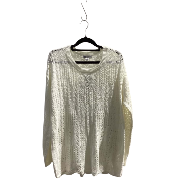 Rockmans Womens  Size M Crew Neck Lightweight Jumper White RRP $69.99