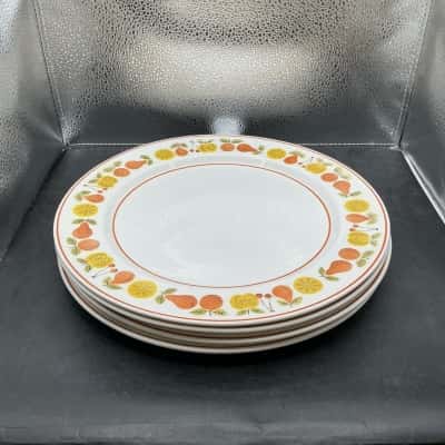 4 Mikasa Sarasota Dinner Plates