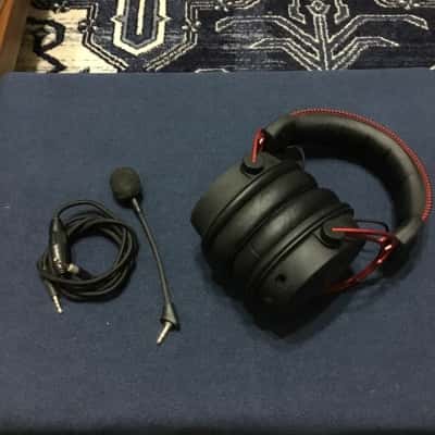 HyperX Cloud Alpha Red Over the Ear Pro Gaming Headset