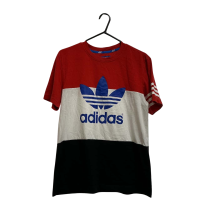 Adidas Mens  Size M Short Sleeve T-shirt Black  / Blue / Red / White 