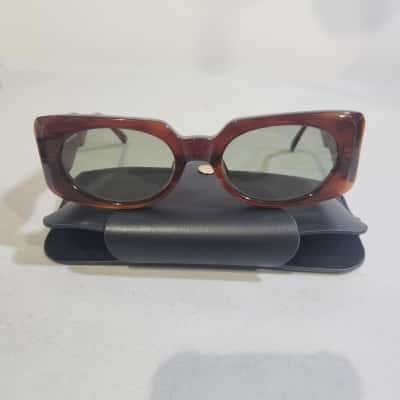 Le Specs Luxe "Bow Down" Glasses BROWN - BNWOT