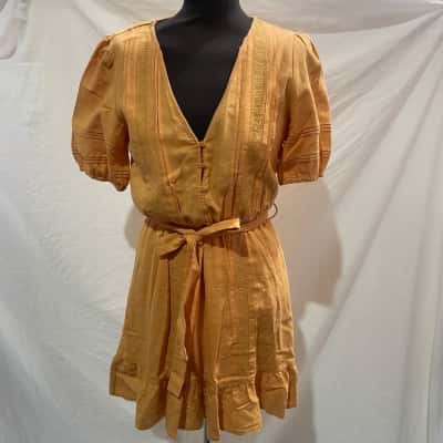 Sportsgirl  Size 6 Mini Dress Orange 