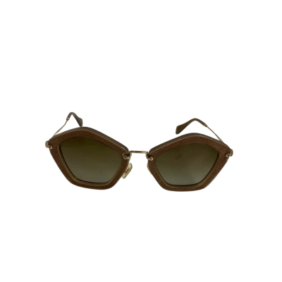  Womens  Sunglasses Brown/Gold/Brown Gradient Lens