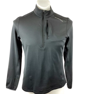 Kathmandu - Seeker Fleece 1/4 Zip Pullover Black (Size M)