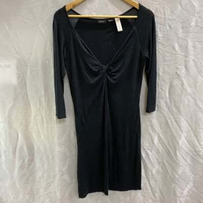 Miss Sixty Womens  Size M Long Sleeve Dress Navy Blue 