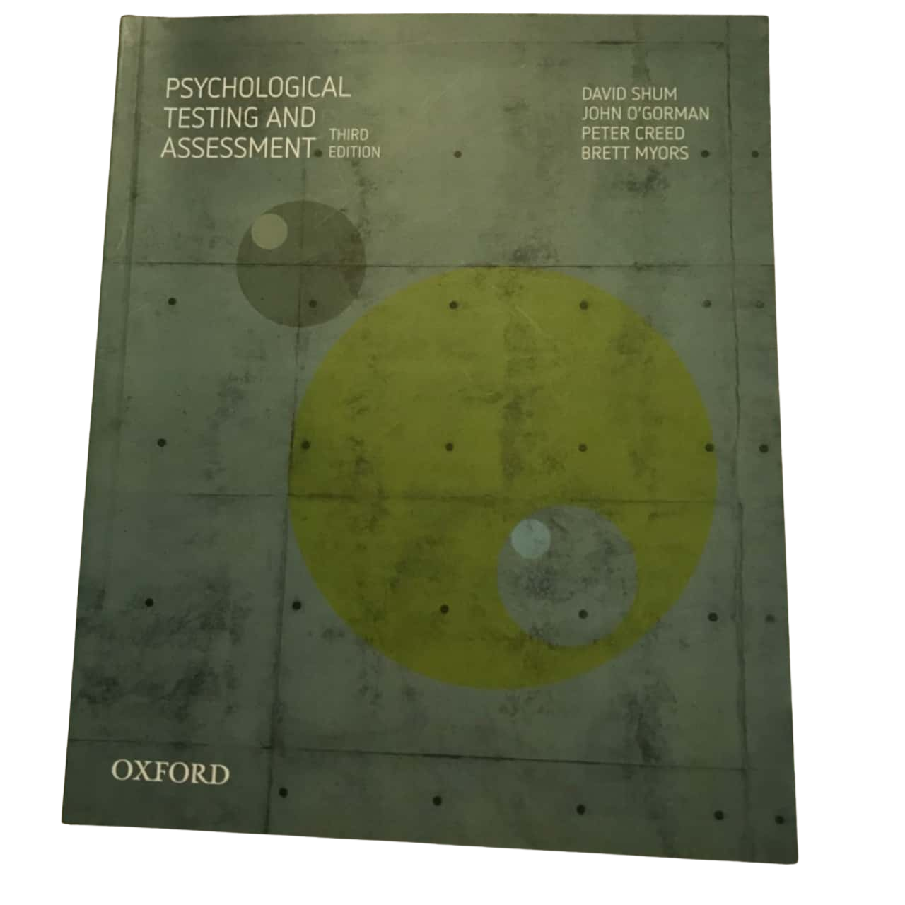 Psychological Testing And Assessment Third Edition S/C-1703464(s ...
