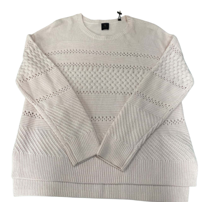David Lawrence Merino/Alpaca Blend Ice Pink Jumper Large. New 