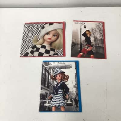 Sindy The Doll Cards x3 