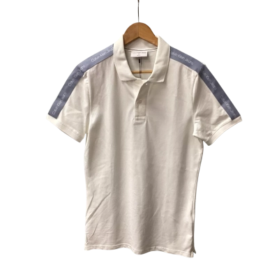 Calvin Klein Jeans Mens  Size M Short Sleeve T-shirt White F