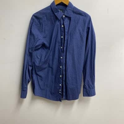 Rodd & Gunn Mens  Size M Business Shirt Blue 