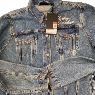  Mens denim Harley Davidson jacket