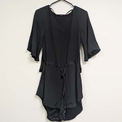 Bec & Bridge Womens Black Playsuit Size 8  