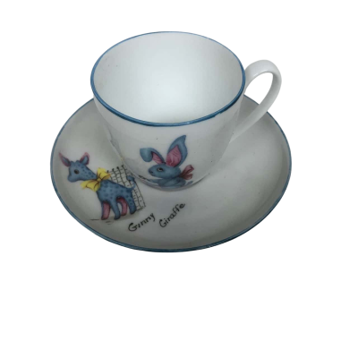 Arzberg Decal & Paint Cup & Saucer Set