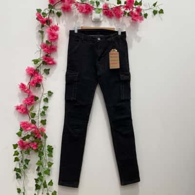  Jeans Wear Mens  Size 32 Skinny Jeans Black  